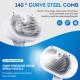 Sylswx Cat Brush with Steam, 3-in-1 Steamy Brush Cat, Cat Brush with Water for Long Hair and Short Hair, Dog Brush, Anti Static Electricity and Knotting Sylswx Cat Brush with Steam, 3-in-1 Steamy Brush Cat, Cat Brush with Water for Long Hair and Short Hair, Dog Brush, Anti Static Electricity and Knotting