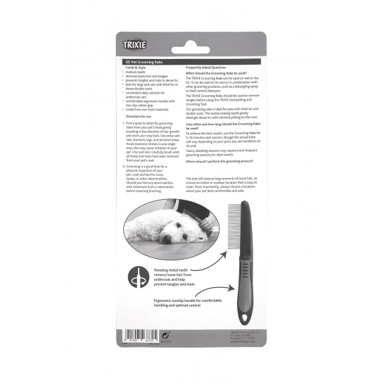 Trixie Comb Dog/Cat, 22cm Trixie Comb Dog/Cat, 22cm