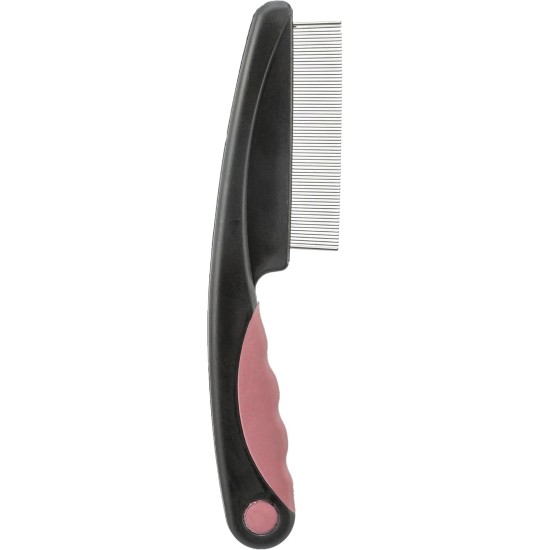 Trixie Flea And Dust Cat Comb (15 cm) (Black/Pink) Trixie Flea And Dust Cat Comb (15 cm) (Black/Pink)