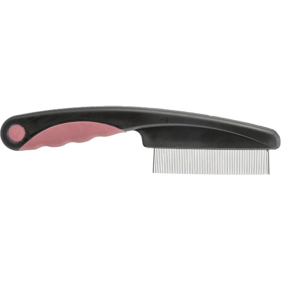 Trixie Flea And Dust Cat Comb (15 cm) (Black/Pink) Trixie Flea And Dust Cat Comb (15 cm) (Black/Pink)