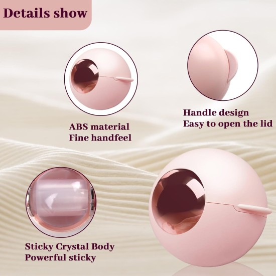 Waldspring Reusable Gel Lint Roller, Reusable Lint Roller for Pet Hair, Mini Lint Roller Pet Hair, Washable Pet Hair Remover, Lint Roller Ball, Easy to Carry Waldspring Reusable Gel Lint Roller, Reusable Lint Roller for Pet Hair, Mini Lint Roller Pet Hair, Washable Pet Hair Remover, Lint Roller Ball, Easy to Carry
