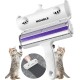 Wouble Cat Lint Roller, Dog Lint Roller, Pet Hair Remover, Lint Brush Pet Hair, for Removing Fur for Sofa, Bed, Carpet, Scratching Post, Clothes, Cat Bed, Dog Bed, Purple