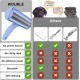 Wouble Cat Lint Roller, Dog Lint Roller, Pet Hair Remover, Lint Brush Pet Hair, for Removing Fur for Sofa, Bed, Carpet, Scratching Post, Clothes, Cat Bed, Dog Bed, Purple