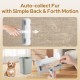 Zivacate Pet Hair Remover Lint Roller, Ergonomic Handle & Self-Cleaning, Lint Roller for Dog Hair and Cat Hair, Reusable Lint Rollers for Furniture, Couch, Carpet (Dark Grey)