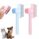 lasuroa Pack of 2 Self-Cleaning Cat and Dog Brushes, Stainless Steel Comb for Pet Hair Removal, Cat Brush, Flea Comb, Pet Hair Removal Tool for Long-Haired Cats and Dogs (Blue, Pink) lasuroa Pack of 2 Self-Cleaning Cat and Dog Brushes, Stainless Steel Comb for Pet Hair Removal, Cat Brush, Flea Comb, Pet Hair Removal Tool for Long-Haired Cats and Dogs (Blue, Pink)