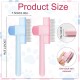 lasuroa Pack of 2 Self-Cleaning Cat and Dog Brushes, Stainless Steel Comb for Pet Hair Removal, Cat Brush, Flea Comb, Pet Hair Removal Tool for Long-Haired Cats and Dogs (Blue, Pink) lasuroa Pack of 2 Self-Cleaning Cat and Dog Brushes, Stainless Steel Comb for Pet Hair Removal, Cat Brush, Flea Comb, Pet Hair Removal Tool for Long-Haired Cats and Dogs (Blue, Pink)