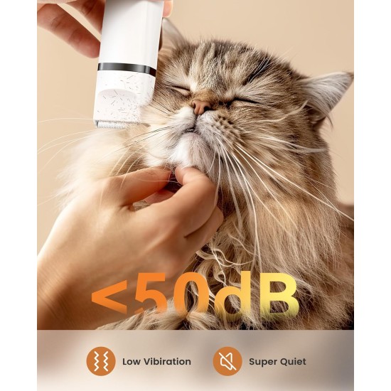 oneisall 3-in-1 Clippers Cat Dog Set, Quiet Cat Razor, Professional Hair Trimmer for Cats, Dogs, for Paws, Butt, Knotted, Dingleberry oneisall 3-in-1 Clippers Cat Dog Set, Quiet Cat Razor, Professional Hair Trimmer for Cats, Dogs, for Paws, Butt, Knotted, Dingleberry
