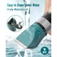 oneisall Cat Clipper, Quiet, Professional Hair Trimmer for Long Hair Cats, 5 Speeds Cat Shaver with LCD Display, IPX6 Waterproof, Easy to Clean (Green) oneisall Cat Clipper, Quiet, Professional Hair Trimmer for Long Hair Cats, 5 Speeds Cat Shaver with LCD Display, IPX6 Waterproof, Easy to Clean (Green)