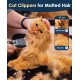 oneisall Cat Clippers Quiet Hair Trimmer for Cats Long Hair Cat Razor for Long Hair Cats 2 Speed (Blue) oneisall Cat Clippers Quiet Hair Trimmer for Cats Long Hair Cat Razor for Long Hair Cats 2 Speed (Blue)