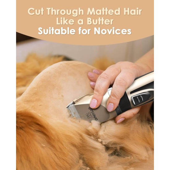 oneisall Cat Clippers Quiet Hair Trimmer for Cats Long Hair Cat Razor for Long Hair Cats 2 Speed (Blue) oneisall Cat Clippers Quiet Hair Trimmer for Cats Long Hair Cat Razor for Long Hair Cats 2 Speed (Blue)