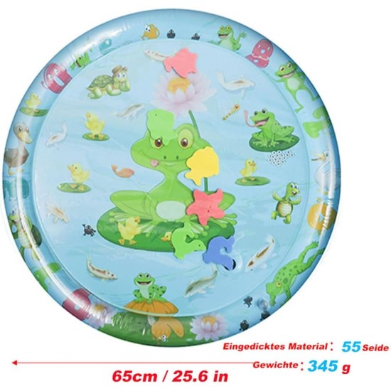 Φ100cm Sensorische Wassermatte Katze,Wassermatte Für Katzen Im Sommer,Wassersensorische Spielmatte,Verdickte 55 Seide Spielwasser-Sensormatte Für Kleine Hunde Und Katzen Φ100cm Sensorische Wassermatte Katze,Wassermatte Für Katzen Im Sommer,Wassersensorische Spielmatte,Verdickte 55 Seide Spielwasser-Sensormatte Für Kleine Hunde Und Katzen