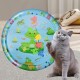 Φ100cm Sensorische Wassermatte Katze,Wassermatte Für Katzen Im Sommer,Wassersensorische Spielmatte,Verdickte 55 Seide Spielwasser-Sensormatte Für Kleine Hunde Und Katzen Φ100cm Sensorische Wassermatte Katze,Wassermatte Für Katzen Im Sommer,Wassersensorische Spielmatte,Verdickte 55 Seide Spielwasser-Sensormatte Für Kleine Hunde Und Katzen