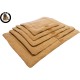 Ellie-Bo Sherpa Fleece Mat Bed in Beige - Fits Ellie-Bo Large 36 Inch Cages and Crates