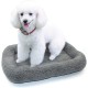 Enjoying Pet Bed 41 x 56 cm Cat Bed for Sleeping Puppies, Non-Slip Base, Square Cushion Enjoying Pet Bed 41 x 56 cm Cat Bed for Sleeping Puppies, Non-Slip Base, Square Cushion