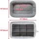 Enjoying Pet Bed 41 x 56 cm Cat Bed for Sleeping Puppies, Non-Slip Base, Square Cushion Enjoying Pet Bed 41 x 56 cm Cat Bed for Sleeping Puppies, Non-Slip Base, Square Cushion
