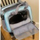 Enjoying Pet Bed 41 x 56 cm Cat Bed for Sleeping Puppies, Non-Slip Base, Square Cushion Enjoying Pet Bed 41 x 56 cm Cat Bed for Sleeping Puppies, Non-Slip Base, Square Cushion