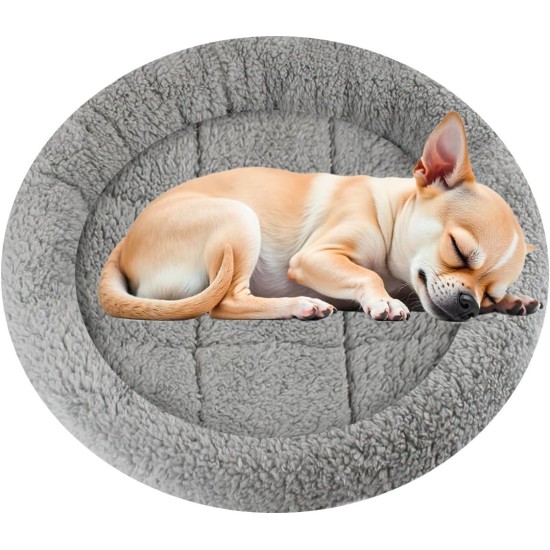 Enjoying Pet Bed 41 x 56 cm Cat Bed for Sleeping Puppies, Non-Slip Base, Square Cushion Enjoying Pet Bed 41 x 56 cm Cat Bed for Sleeping Puppies, Non-Slip Base, Square Cushion