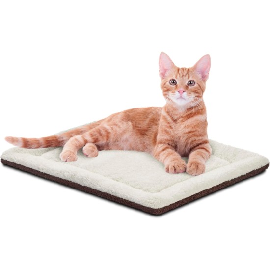 K&H PET PRODUCTS Self-Warming Cat Bed Pad, Self Warming Thermal Cat and Dog Bed Mat, Pet Heat Pad for Cats, Cat Warmer Mat for Wild and House Cats, Grey/Black, 53.3 K&H PET PRODUCTS Self-Warming Cat Bed Pad, Self Warming Thermal Cat and Dog Bed Mat, Pet Heat Pad for Cats, Cat Warmer Mat for Wild and House Cats, Grey/Black, 53.3