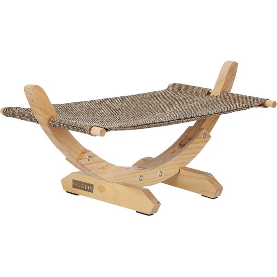 Kerbl Hammock Siesta 2.0 with Wooden Frame, 61 x 37 x 29 cm, Brown Kerbl Hammock Siesta 2.0 with Wooden Frame, 61 x 37 x 29 cm, Brown
