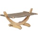 Kerbl Hammock Siesta 2.0 with Wooden Frame, 61 x 37 x 29 cm, Brown Kerbl Hammock Siesta 2.0 with Wooden Frame, 61 x 37 x 29 cm, Brown