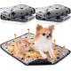 Namalu 4 Cat Blankets, Dog Blanket with Star Pattern, Soft Blanket for Pets, Washable Dog Bed, Non-Slip Blanket for Outdoors, Indoor (Square, 45 x 45 cm) Namalu 4 Cat Blankets, Dog Blanket with Star Pattern, Soft Blanket for Pets, Washable Dog Bed, Non-Slip Blanket for Outdoors, Indoor (Square, 45 x 45 cm)