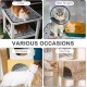 Namalu 4 Cat Blankets, Dog Blanket with Star Pattern, Soft Blanket for Pets, Washable Dog Bed, Non-Slip Blanket for Outdoors, Indoor (Square, 45 x 45 cm) Namalu 4 Cat Blankets, Dog Blanket with Star Pattern, Soft Blanket for Pets, Washable Dog Bed, Non-Slip Blanket for Outdoors, Indoor (Square, 45 x 45 cm)