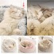 Nobrands Fluffy Cat Bed, Round, Soft Plush, Cave with Hood, Cat Bed, for Winter, Warm Sleeping Pillow, Non-Slip, Machine Washable for Cats and Puppies Nobrands Fluffy Cat Bed, Round, Soft Plush, Cave with Hood, Cat Bed, for Winter, Warm Sleeping Pillow, Non-Slip, Machine Washable for Cats and Puppies