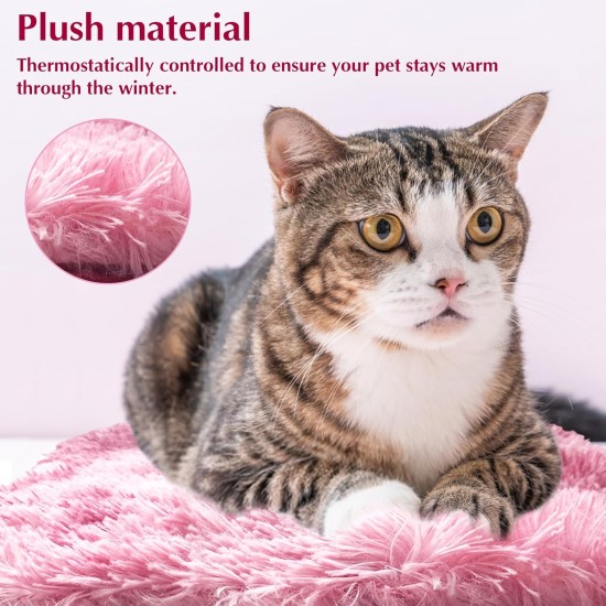 Yanmucy Pet Heating Pad Puppy Heat Pad Small Thermostatic Cat Bed Electric Heating Pad Pet Heat Mat Dog Cushion Kitten Bed Indoor (Red) Yanmucy Pet Heating Pad Puppy Heat Pad Small Thermostatic Cat Bed Electric Heating Pad Pet Heat Mat Dog Cushion Kitten Bed Indoor (Red)
