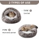 storchenbeck Cat Bed Round Plush Fluffy Hood Soothing Cat Bed Cave for Dogs and Cats, Washable, Non-Slip Waterproof Base, 20 Inches, Coffee storchenbeck Cat Bed Round Plush Fluffy Hood Soothing Cat Bed Cave for Dogs and Cats, Washable, Non-Slip Waterproof Base, 20 Inches, Coffee