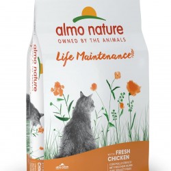 Almo Nature Holistic Maintenance Complete Adult Cat Dry Food with Fresh Chicken - 12 Kg