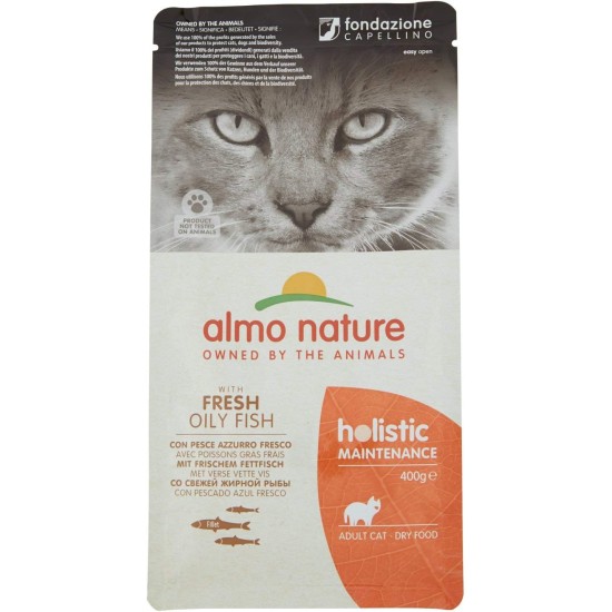 Almo Nature Holistic Maintenance Complete Adult Cat Dry Food with Fresh Oily Fish- 2 Kg Almo Nature Holistic Maintenance Complete Adult Cat Dry Food with Fresh Oily Fish- 2 Kg