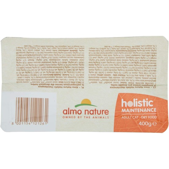 Almo Nature Holistic Maintenance Complete Adult Cat Dry Food with Fresh Oily Fish- 2 Kg Almo Nature Holistic Maintenance Complete Adult Cat Dry Food with Fresh Oily Fish- 2 Kg