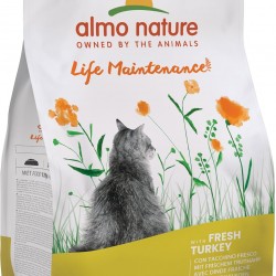 Almo Nature Holistic Maintenance Complete Adult Cat Dry Food with Fresh Turkey - 2 Kg