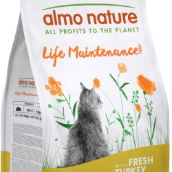 Almo Nature Holistic Maintenance Complete Adult Cat Dry Food with Fresh Turkey - 400g Almo Nature Holistic Maintenance Complete Adult Cat Dry Food with Fresh Turkey - 400g