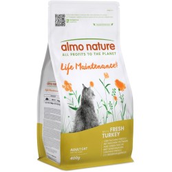 Almo Nature Holistic Maintenance Complete Adult Cat Dry Food with Fresh Turkey - 400g