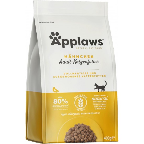 Applaws Adult Dry Cat Food, Chicken with Extra Salmon, Grain-Free and Complete, 2 kg (1 Pack) Applaws Adult Dry Cat Food, Chicken with Extra Salmon, Grain-Free and Complete, 2 kg (1 Pack)