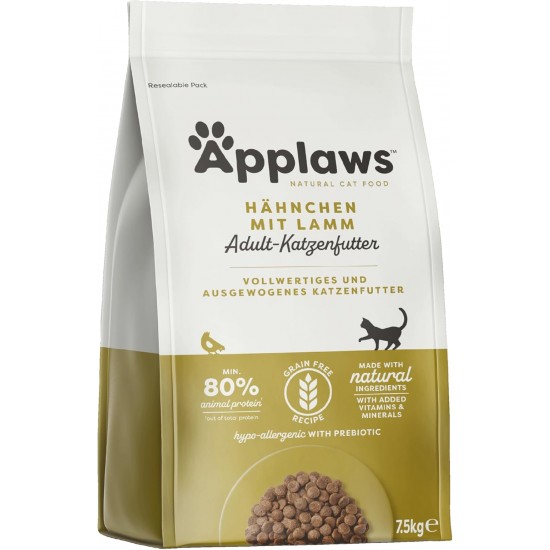 Applaws Adult Dry Cat Food, Chicken with Extra Salmon, Grain-Free and Complete, 2 kg (1 Pack) Applaws Adult Dry Cat Food, Chicken with Extra Salmon, Grain-Free and Complete, 2 kg (1 Pack)