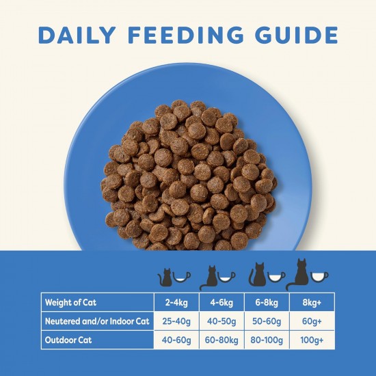 Applaws Adult Dry Cat Food, Chicken with Extra Salmon, Grain-Free and Complete, 2 kg (1 Pack) Applaws Adult Dry Cat Food, Chicken with Extra Salmon, Grain-Free and Complete, 2 kg (1 Pack)