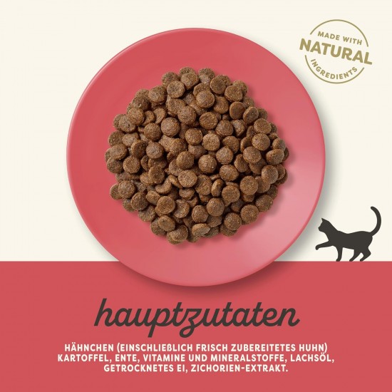 Applaws Adult Dry Cat Food, Chicken with Extra Salmon, Grain-Free and Complete, 2 kg (1 Pack) Applaws Adult Dry Cat Food, Chicken with Extra Salmon, Grain-Free and Complete, 2 kg (1 Pack)