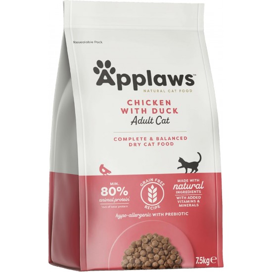 Applaws Adult Dry Cat Food, Chicken with Extra Salmon, Grain-Free and Complete, 2 kg (1 Pack) Applaws Adult Dry Cat Food, Chicken with Extra Salmon, Grain-Free and Complete, 2 kg (1 Pack)