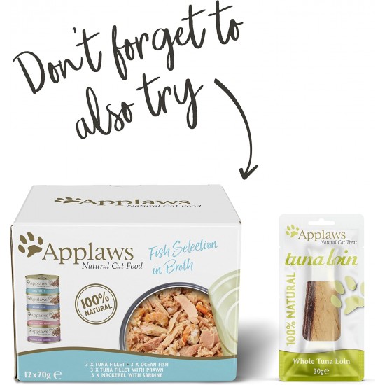 Applaws Complete Natural Dry Cat Food, 350g, Adult, Ocean Fish with Salmon Applaws Complete Natural Dry Cat Food, 350g, Adult, Ocean Fish with Salmon