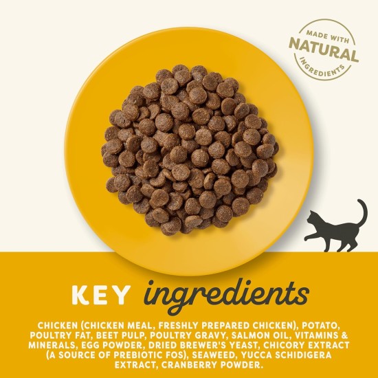 Applaws Grain-Free Dry Cat Food with Chicken for Adult and Mature Cats, Natural and Complete (1 x 7.5 kg Pack) Applaws Grain-Free Dry Cat Food with Chicken for Adult and Mature Cats, Natural and Complete (1 x 7.5 kg Pack)