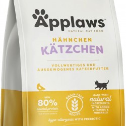 Applaws Kitten Dry Food with Chicken, Complete and Grain-Free for Young Cats Aged 1-14 Months (400 g Pack) Applaws Kitten Dry Food with Chicken, Complete and Grain-Free for Young Cats Aged 1-14 Months (400 g Pack)