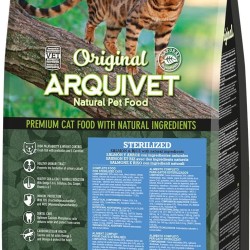 Arquivet - Original - Sterilized - Sterilised Cat Food - Salmon and Rice - 1.5 kg