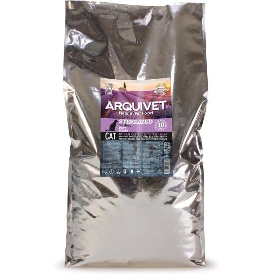 Arquivet Sterilized Turkey 10kg (Pack of 1) Arquivet Sterilized Turkey 10kg (Pack of 1)