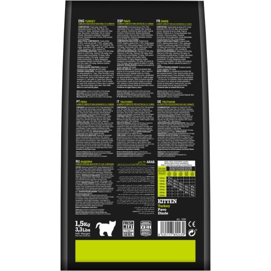 Arquivet Sterilized Turkey 10kg (Pack of 1) Arquivet Sterilized Turkey 10kg (Pack of 1)