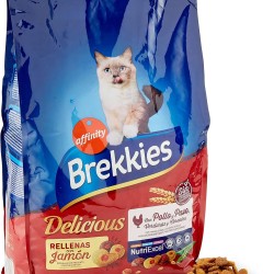 BREKKIES Excel Feline Adult Delicious Aves 3 kg PVP