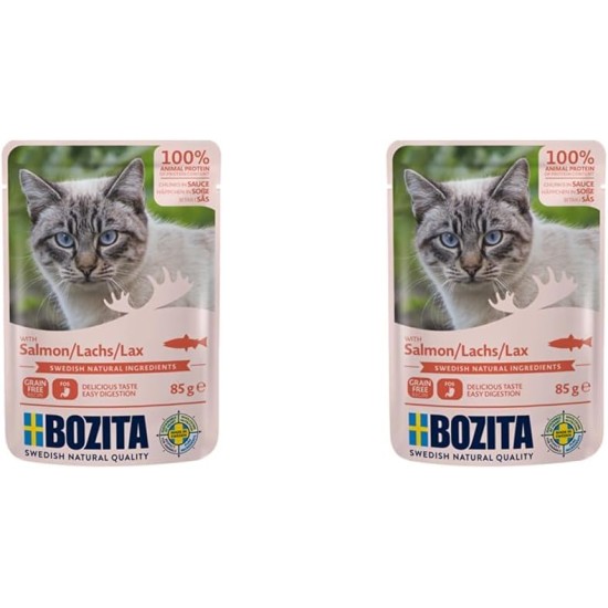 Bozita Indoor & Sterilised Cat Dry Food with Reindeer - 2kg - Wheat Cat Food for Sterilised Domestic Cats - 33% Protein, 14% Fat - GMO Free, Complete Food Bozita Indoor & Sterilised Cat Dry Food with Reindeer - 2kg - Wheat Cat Food for Sterilised Domestic Cats - 33% Protein, 14% Fat - GMO Free, Complete Food
