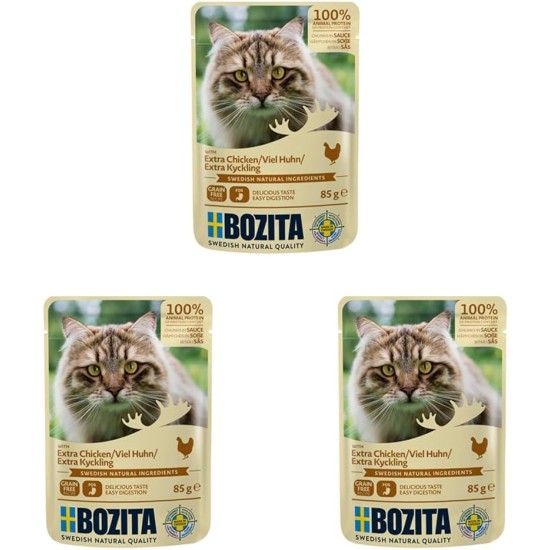 Bozita Indoor & Sterilised Cat Dry Food with Reindeer - 2kg - Wheat Cat Food for Sterilised Domestic Cats - 33% Protein, 14% Fat - GMO Free, Complete Food Bozita Indoor & Sterilised Cat Dry Food with Reindeer - 2kg - Wheat Cat Food for Sterilised Domestic Cats - 33% Protein, 14% Fat - GMO Free, Complete Food