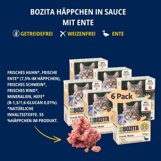 Bozita Indoor & Sterilised Cat Dry Food with Reindeer - 2kg - Wheat Cat Food for Sterilised Domestic Cats - 33% Protein, 14% Fat - GMO Free, Complete Food Bozita Indoor & Sterilised Cat Dry Food with Reindeer - 2kg - Wheat Cat Food for Sterilised Domestic Cats - 33% Protein, 14% Fat - GMO Free, Complete Food